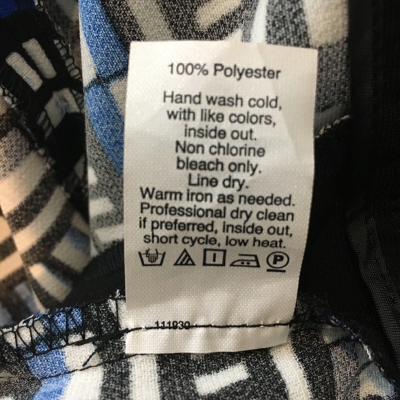 J. Crew Geometric Print Drapey Shorts Size 00 - Picture 5 of 5